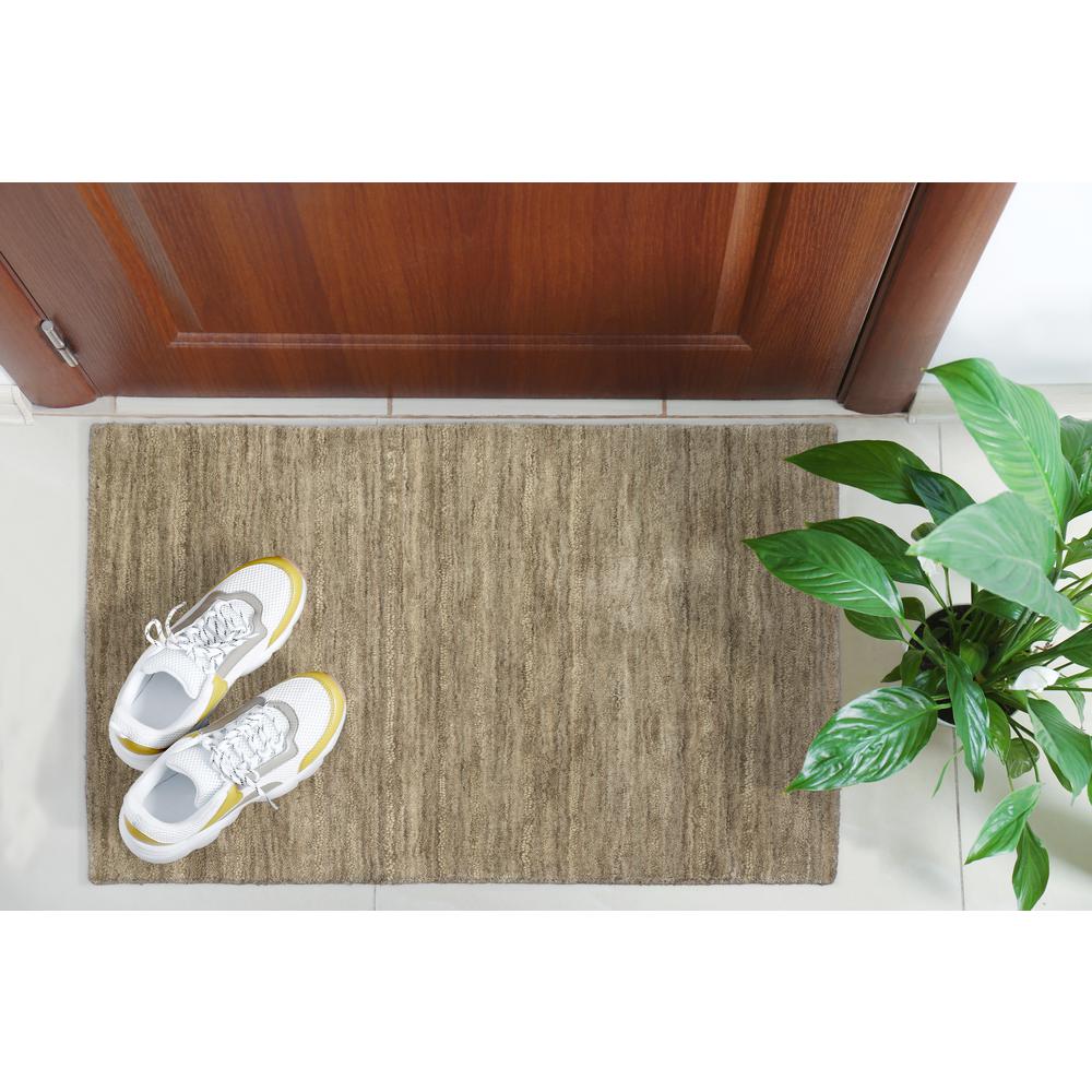 Rafia RF100 Taupe 2' x 3' Rug. Picture 2