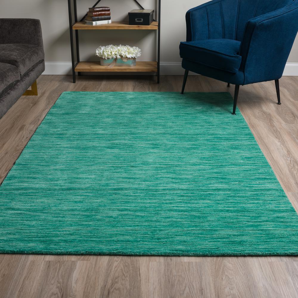 Rafia RF100 Emerald 8' x 10' Rug. Picture 2