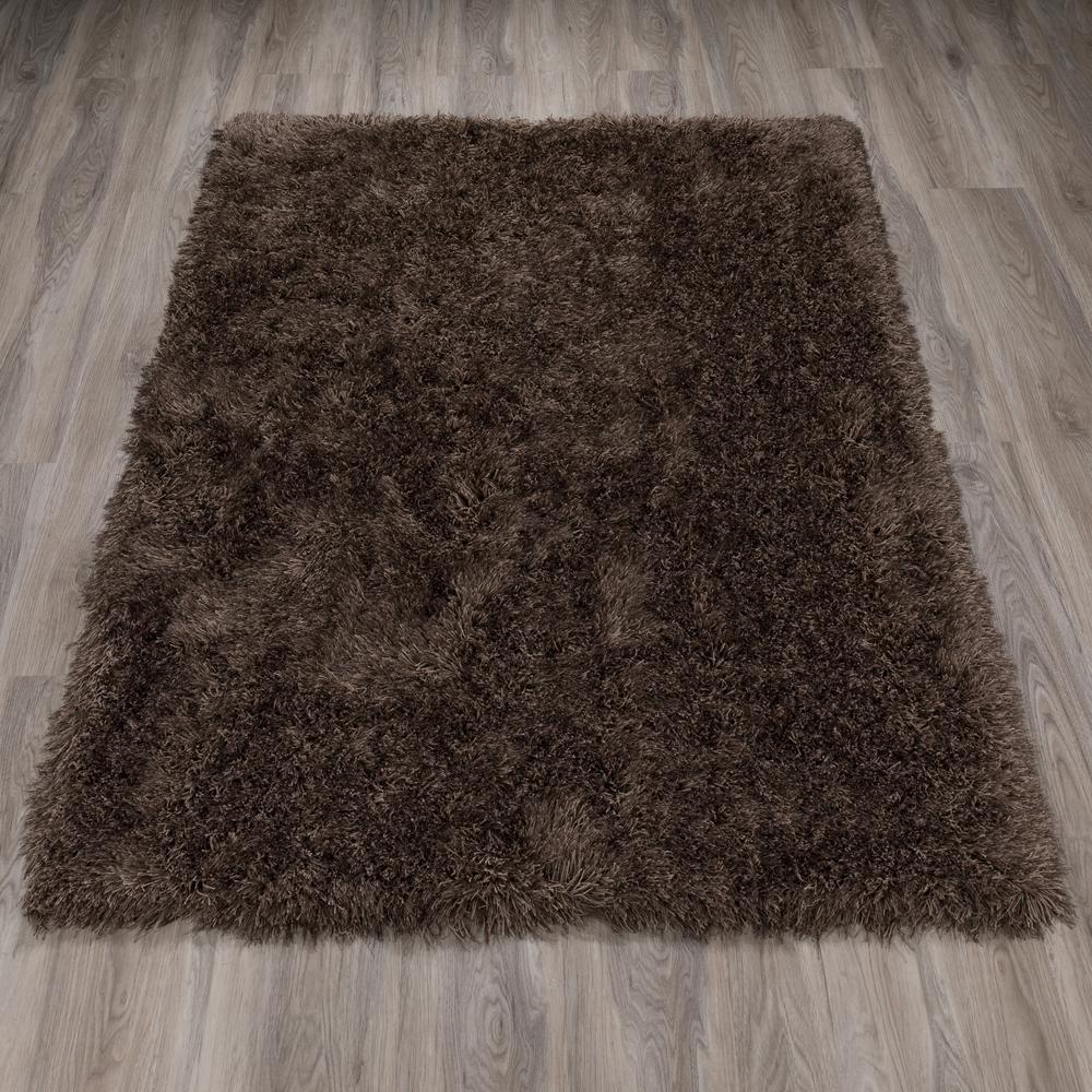 Impact IA100 Chocolate 2'6" x 16' Runner Rug. Picture 12