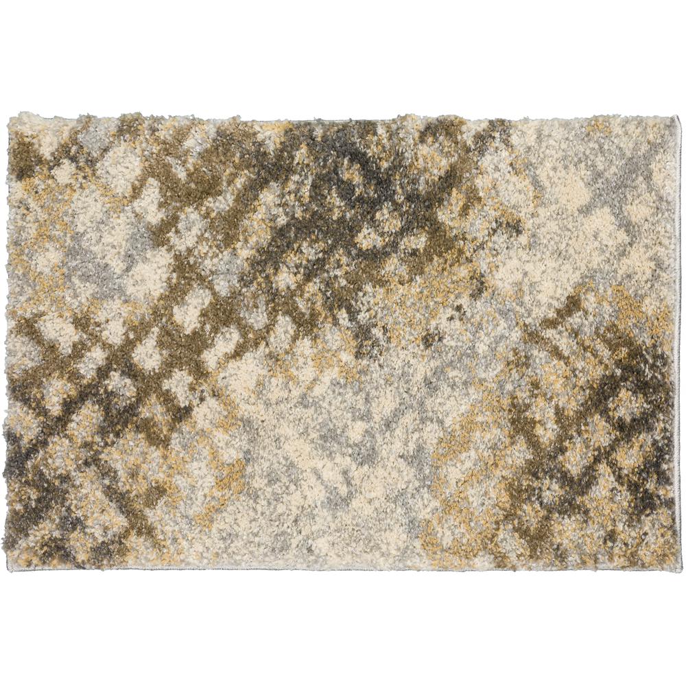 Orleans OR15 Silver 1'8" x 2'6" Rug. Picture 1