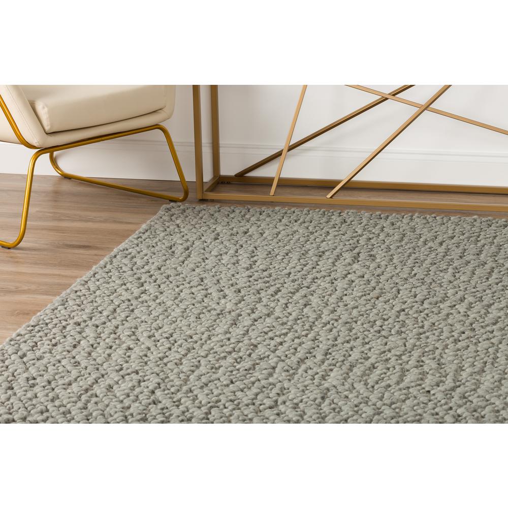 Gorbea GR1 Silver 3'6" x 5'6" Rug. Picture 9