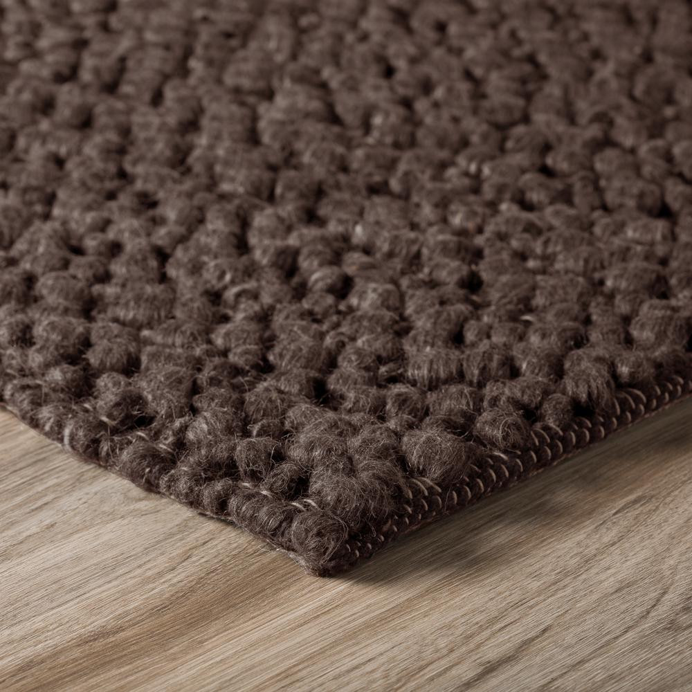 Gorbea GR1 Chocolate 3'6" x 5'6" Rug. Picture 4