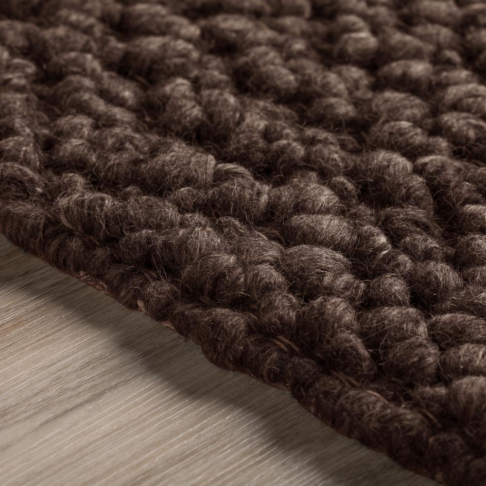 Gorbea GR1 Chocolate 3'6" x 5'6" Rug. Picture 10