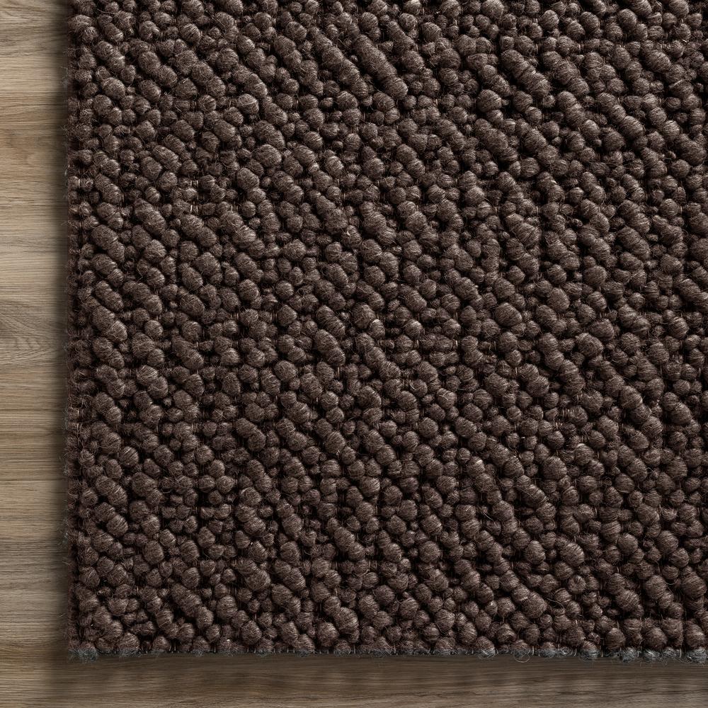Gorbea GR1 Chocolate 3'6" x 5'6" Rug. Picture 3