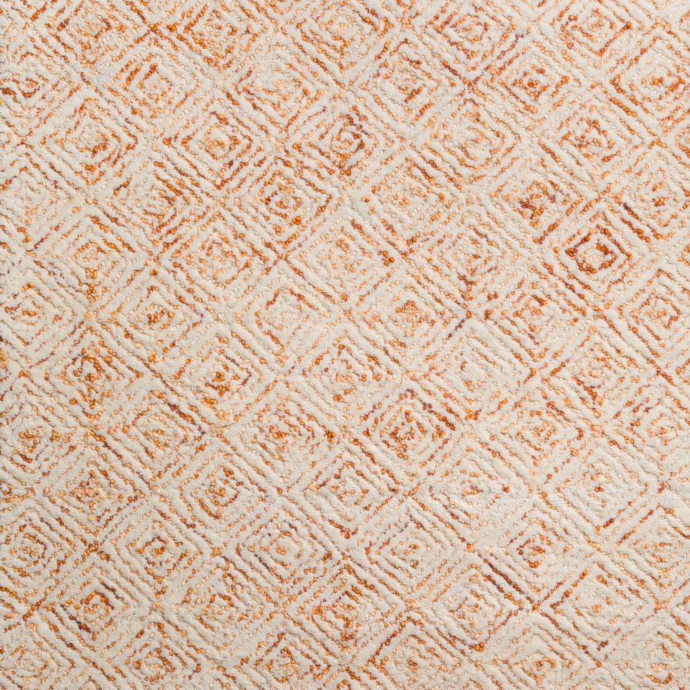 Zoe ZZ1 Orange 5' x 7'6" Rug. Picture 3