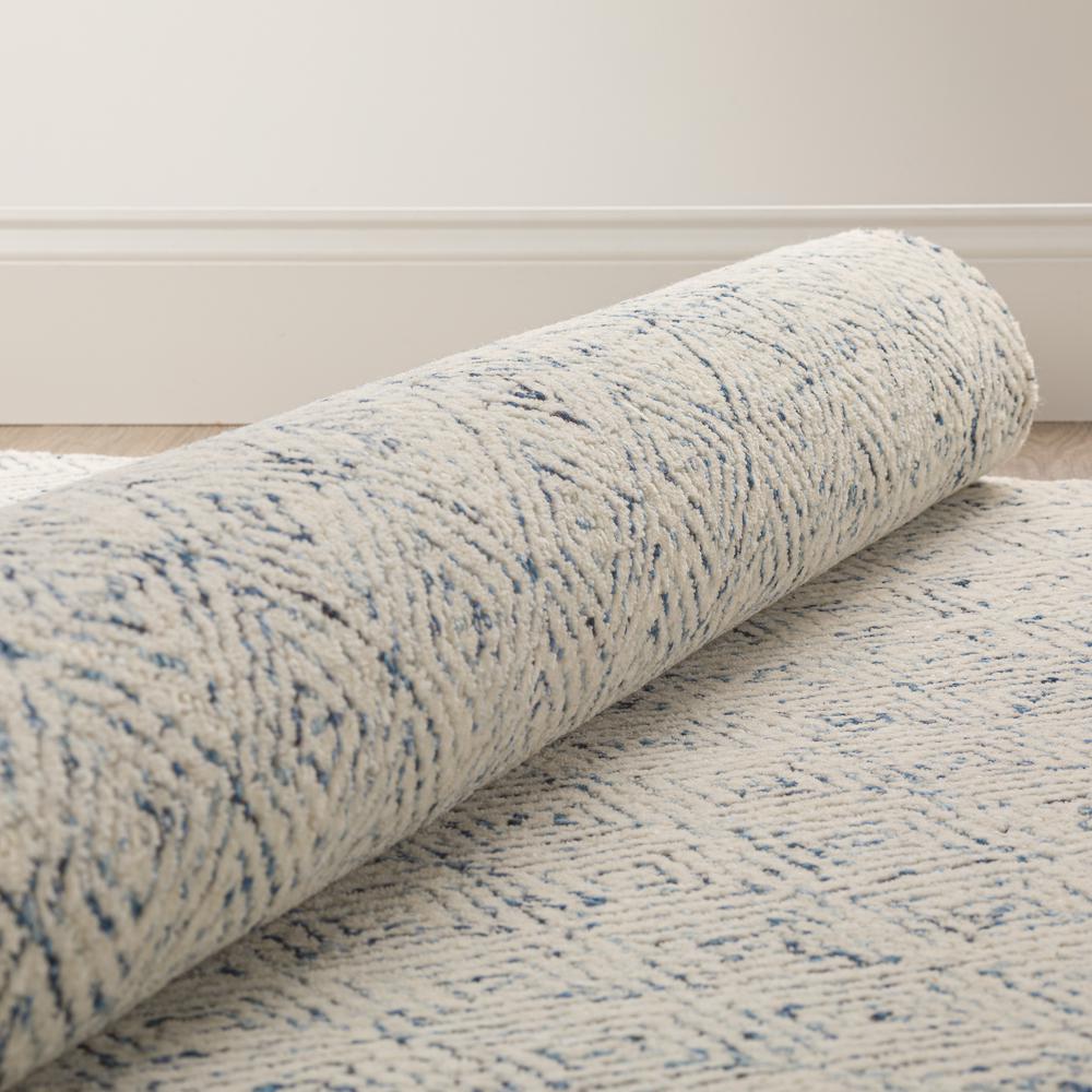 Zoe ZZ1 Navy 5' x 7'6" Rug. Picture 6