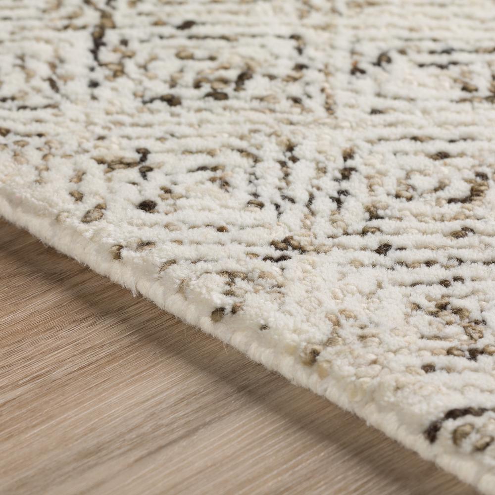 Zoe ZZ1 Chocolate 5' x 7'6" Rug. Picture 11