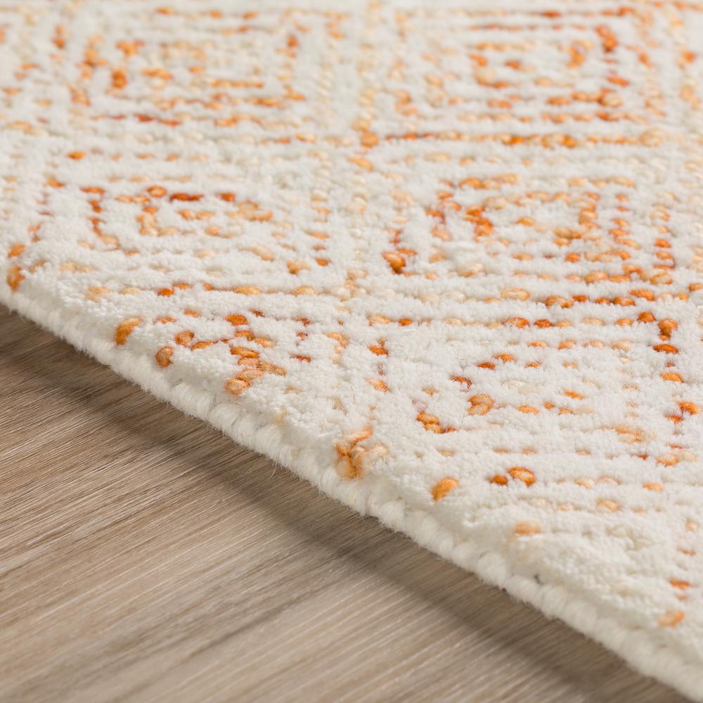 Zoe ZZ1 Orange 5' x 7'6" Rug. Picture 11