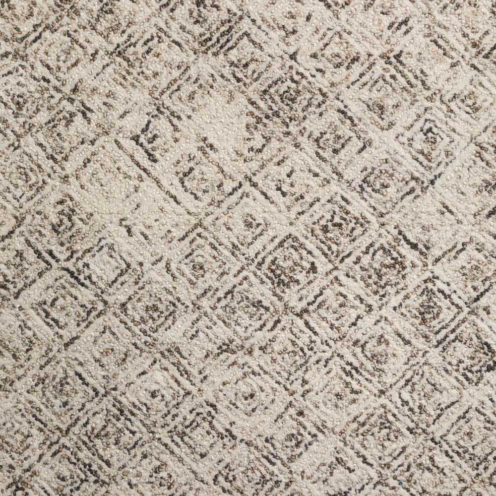 Zoe ZZ1 Chocolate 5' x 7'6" Rug. Picture 3