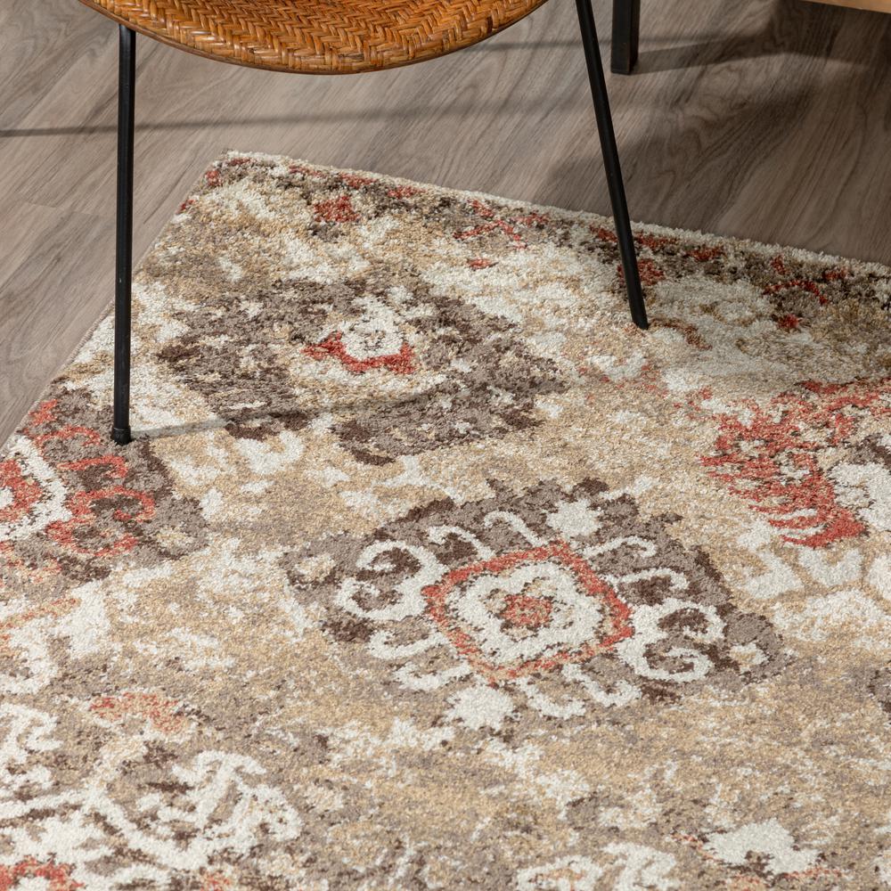 Gala GA10 Ivory 4'11" x 7' Rug. Picture 9