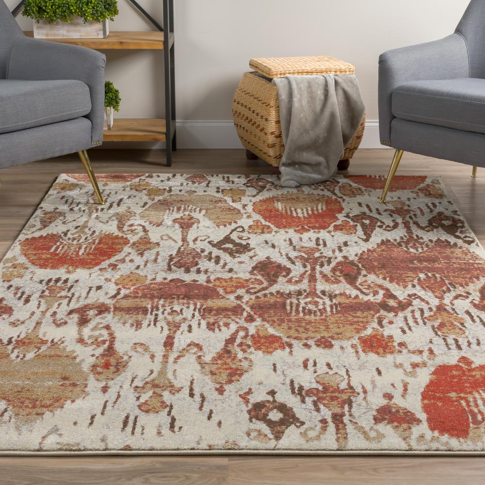 Geneva GV1336 Canyon 5'3" x 7'7" Rug. Picture 2