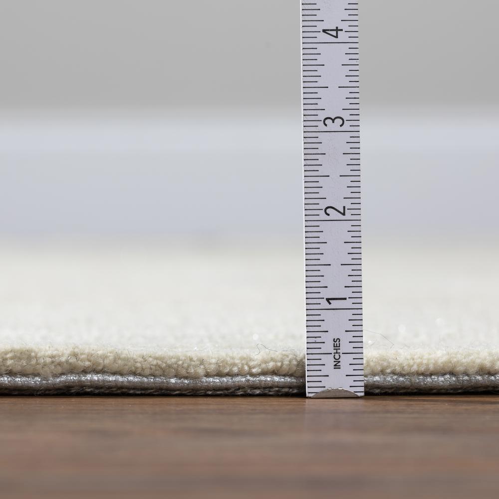 Vibes VB1 Ivory 5' x 7'6" Rug. Picture 5