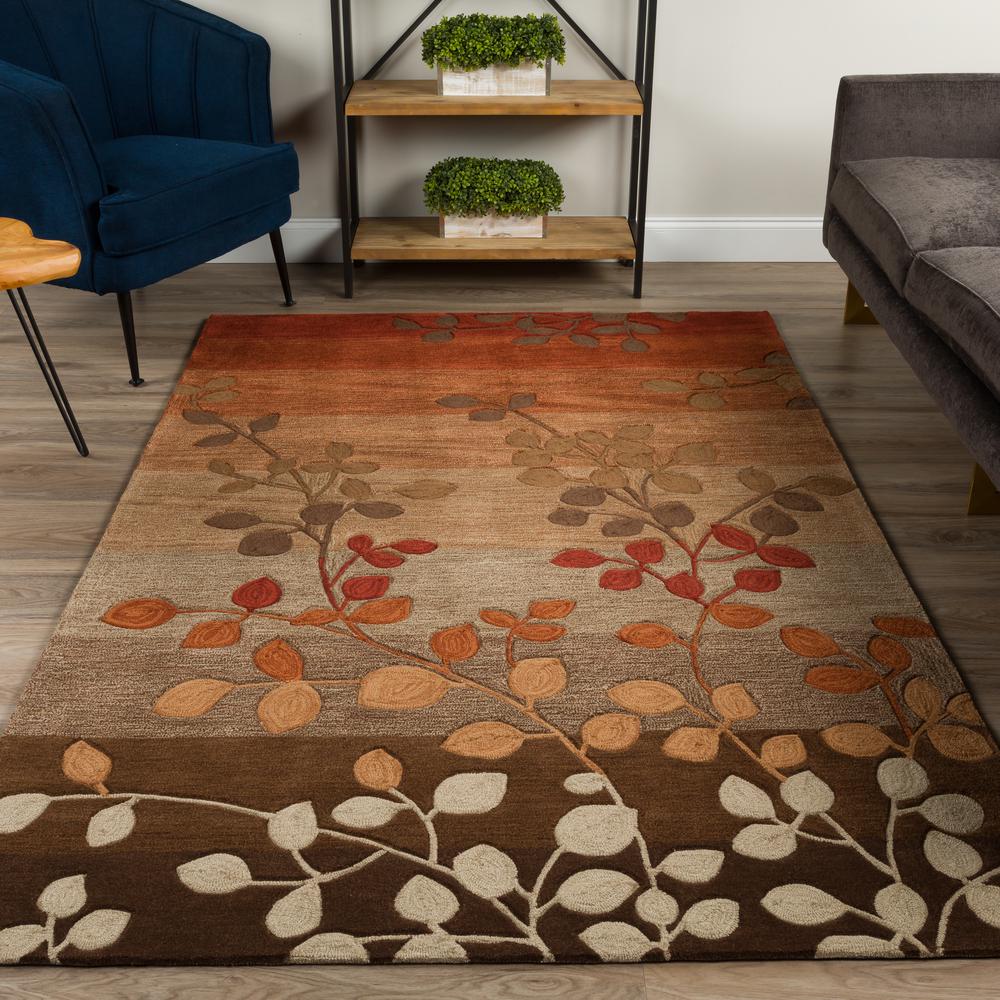 Studio SD1 Paprika 5' x 7'9" Rug. Picture 2
