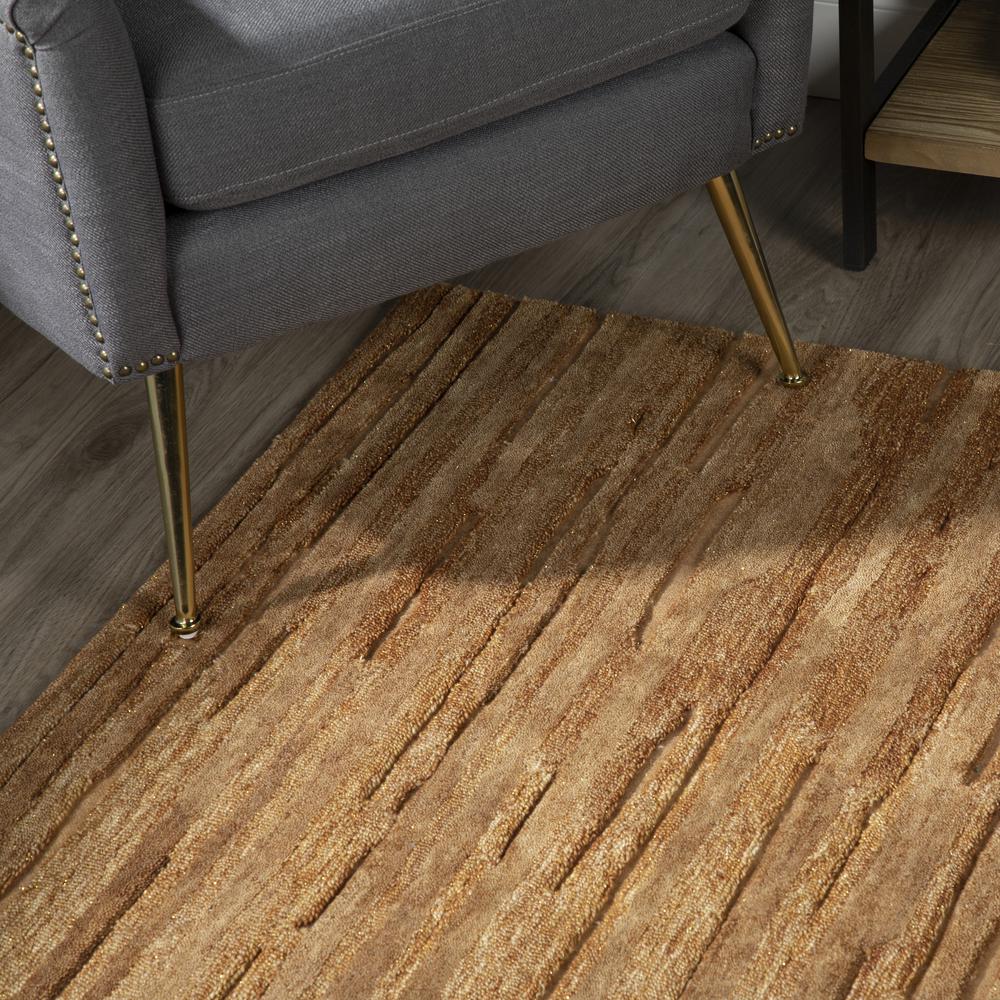 Vibes VB1 Brown 5' x 7'6" Rug, VB1CO5X8. Picture 8