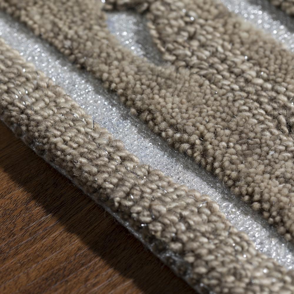 Vibes VB1 Beige 5' x 7'6" Rug. Picture 11