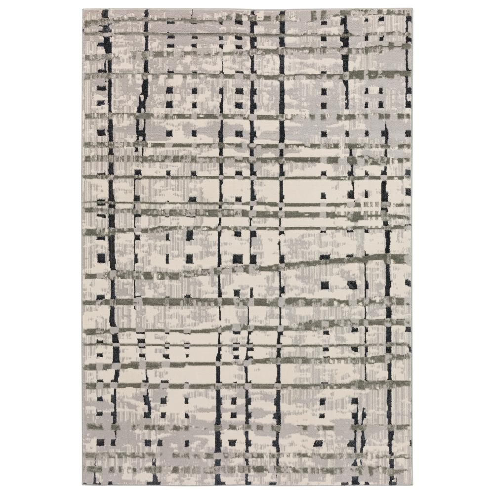 Karma KM4 Grey 5'1" x 7'5" Rug. Picture 1