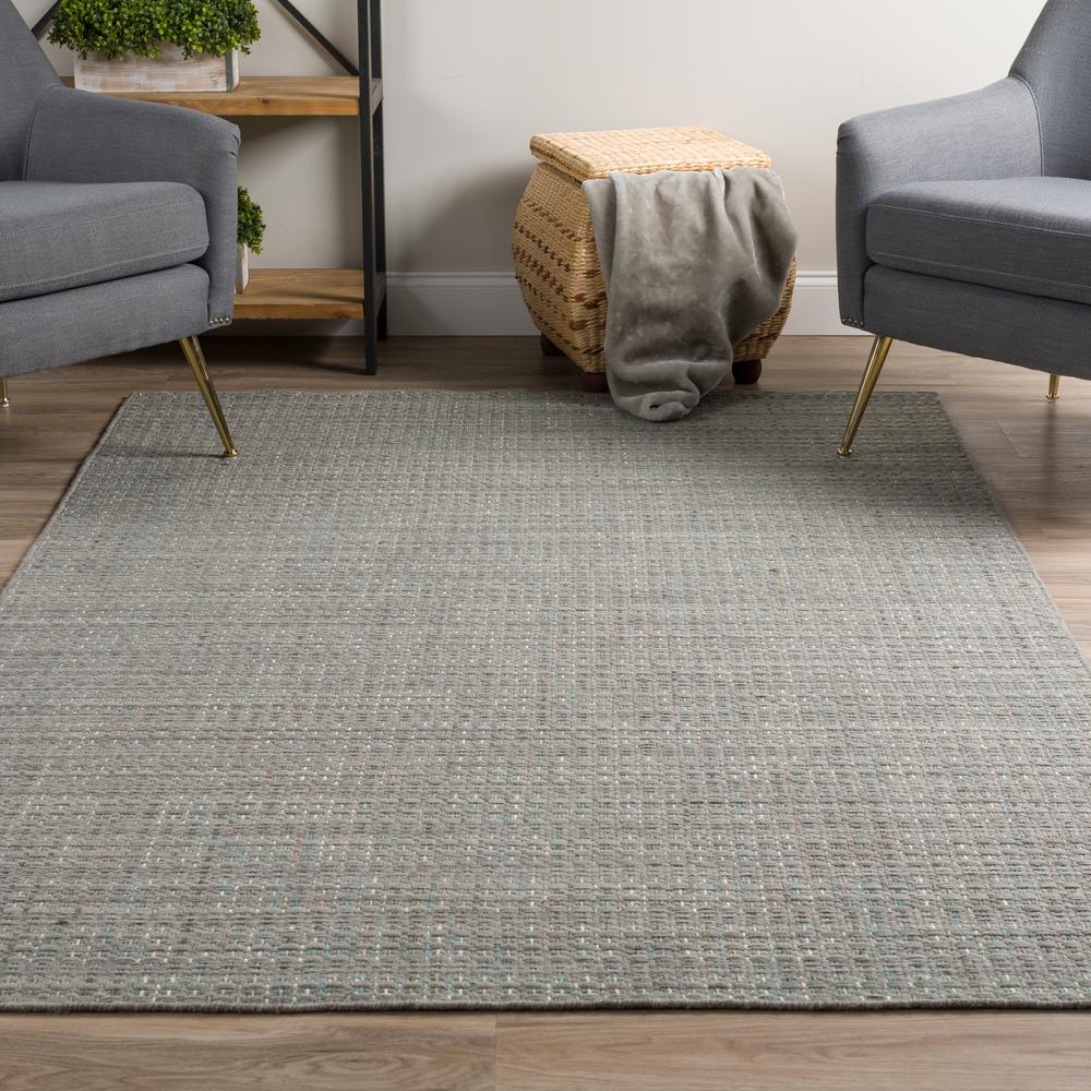 Nepal NL100 Grey 5' x 7'6" Rug. Picture 2