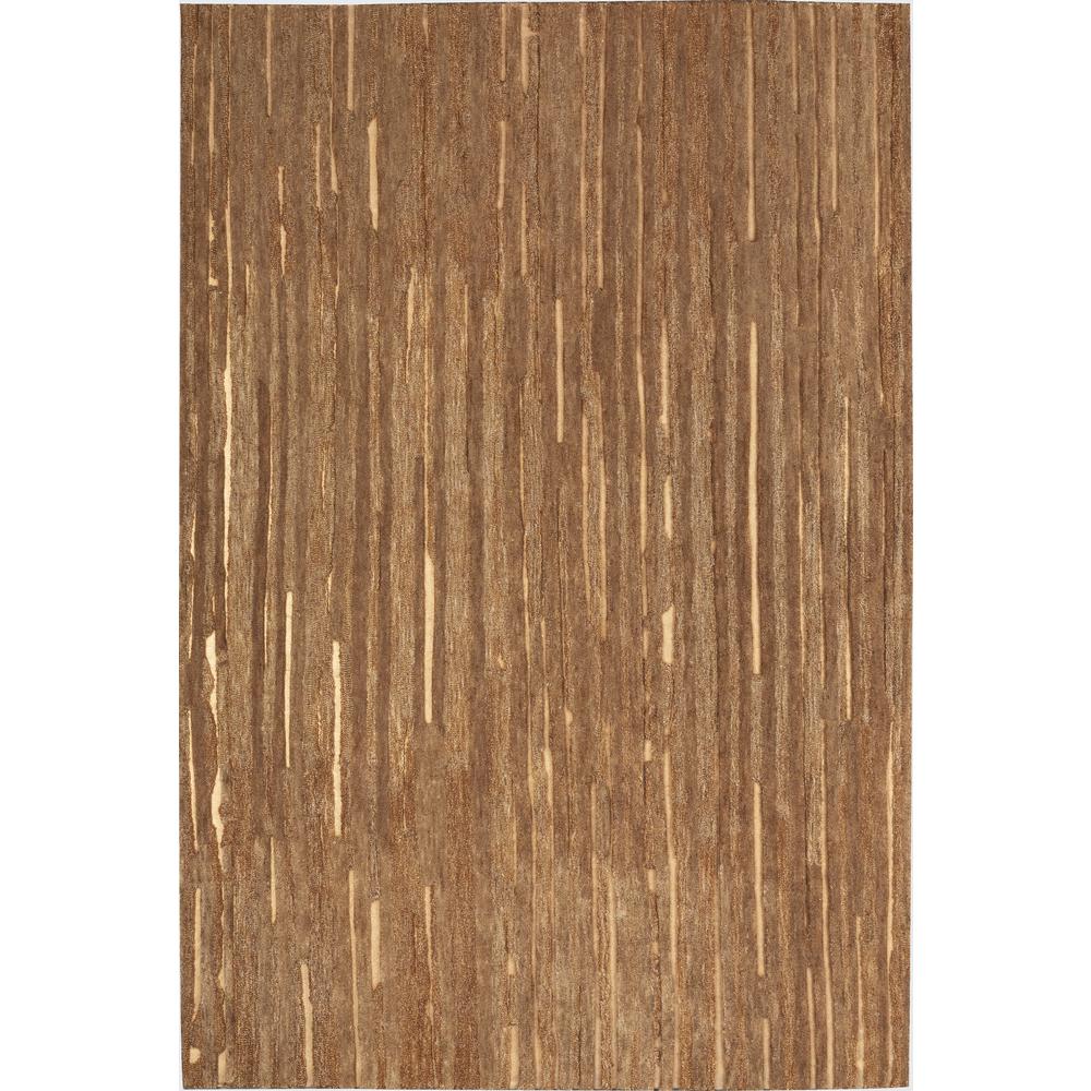 Vibes VB1 Brown 5' x 7'6" Rug, VB1CO5X8. Picture 1