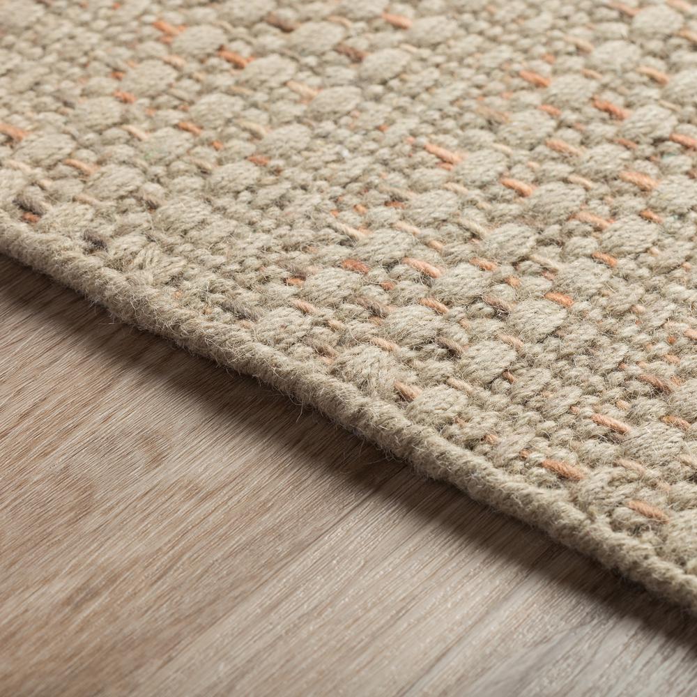 Nepal NL100 Taupe 5' x 7'6" Rug. Picture 6