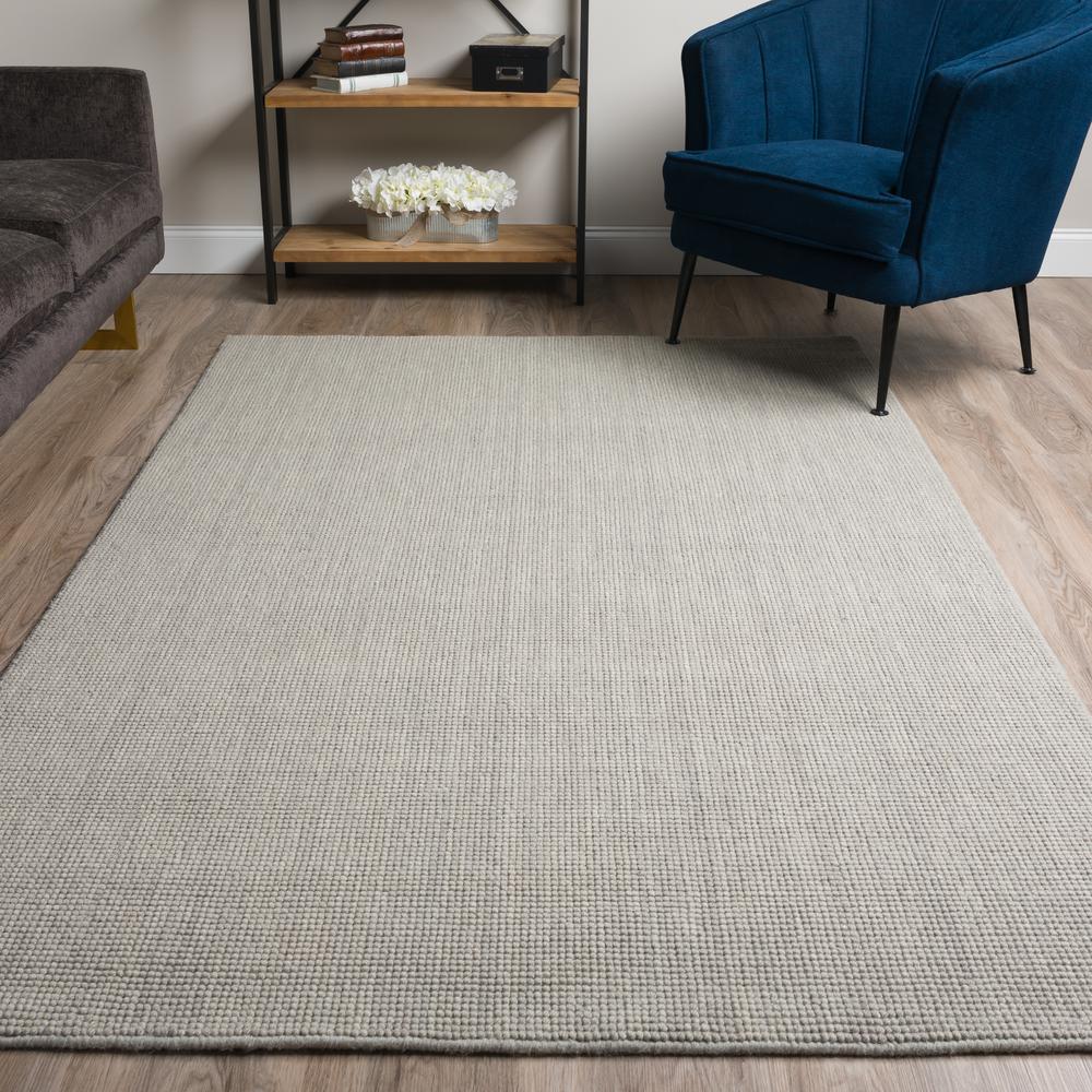 Monaco Sisal MC300 Silver 5' x 7'6" Rug. Picture 2