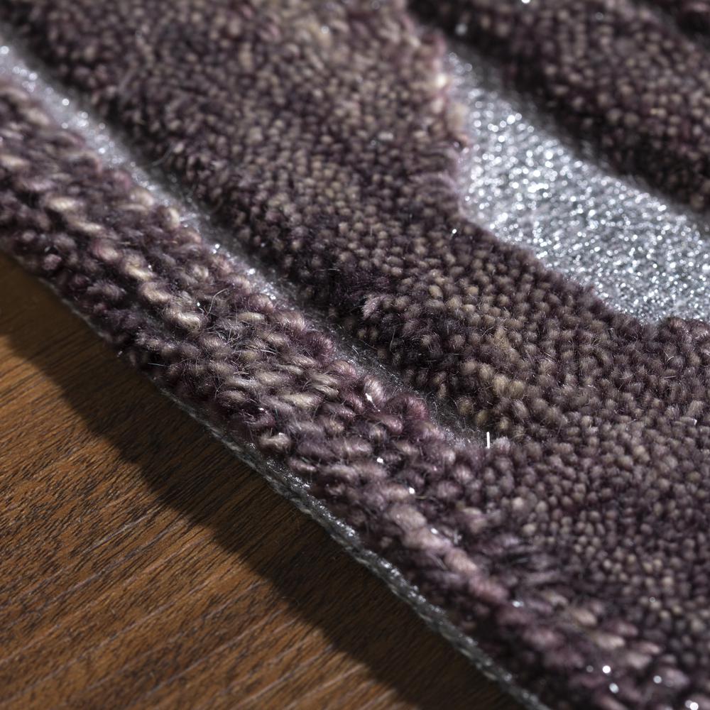 Vibes VB1 Purple 5' x 7'6" Rug. Picture 11
