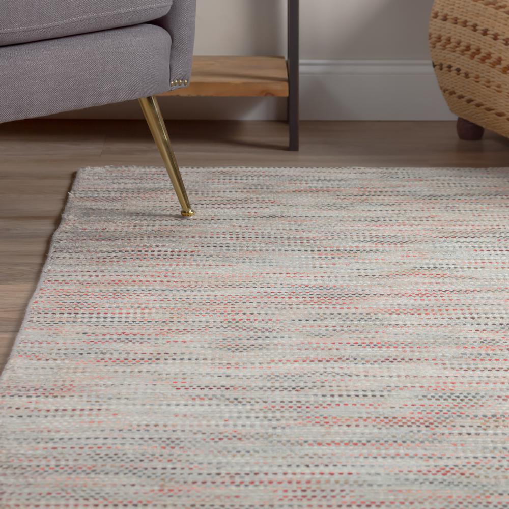 Zion ZN1 Silver 5' x 7'6" Rug. Picture 5