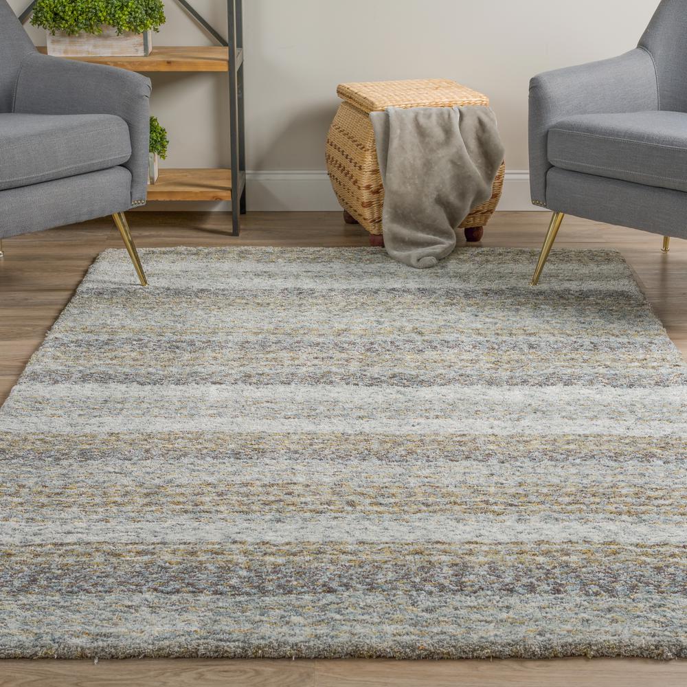 Joplin JP1 Pewter 5' x 7'6" Rug. Picture 2