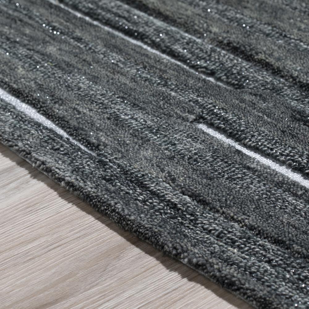 Vibes VB1 Black 5' x 7'6" Rug. Picture 11