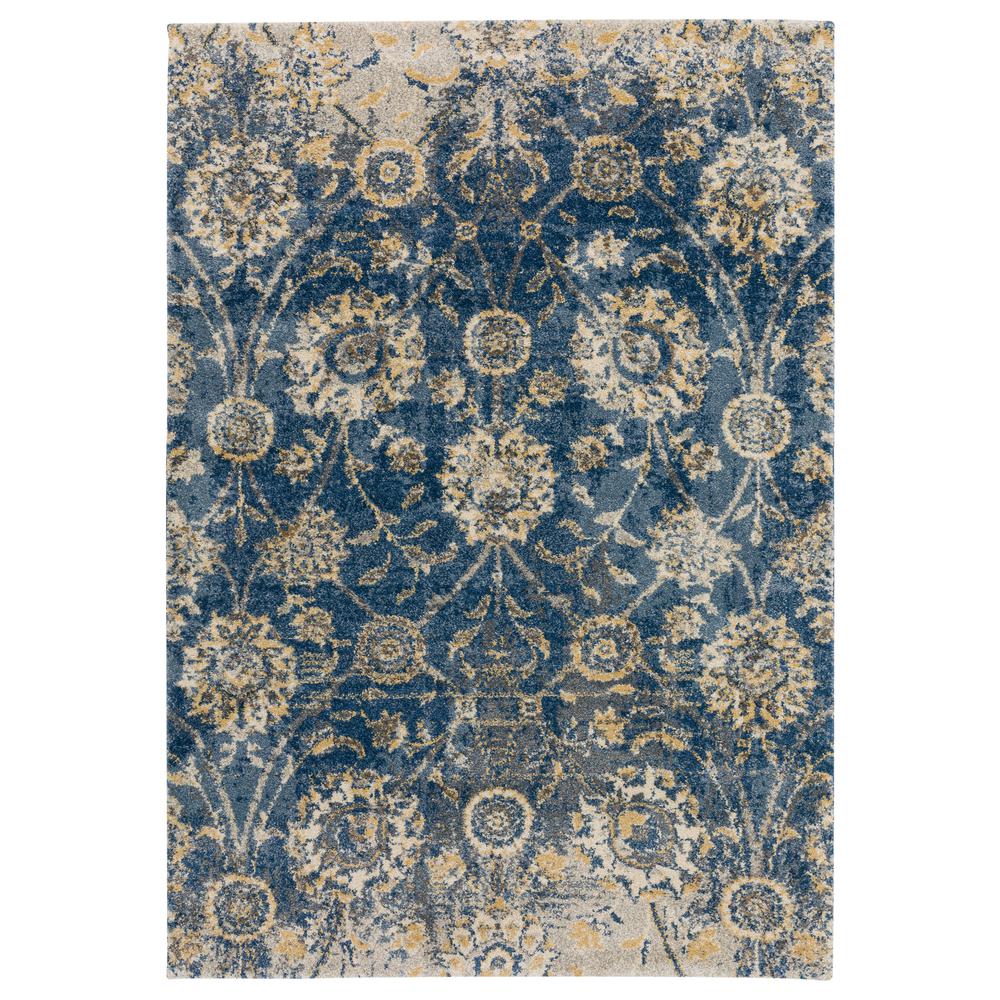 Orleans OR5 Indigo 5'1" x 7'5" Rug. Picture 1