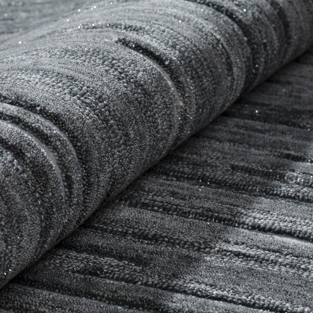 Vibes VB1 Black 5' x 7'6" Rug. Picture 6