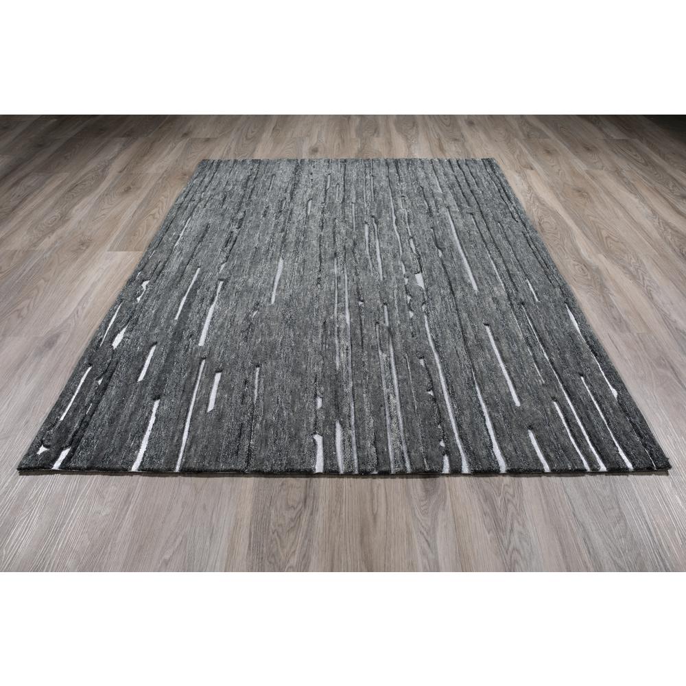 Vibes VB1 Black 5' x 7'6" Rug. Picture 12