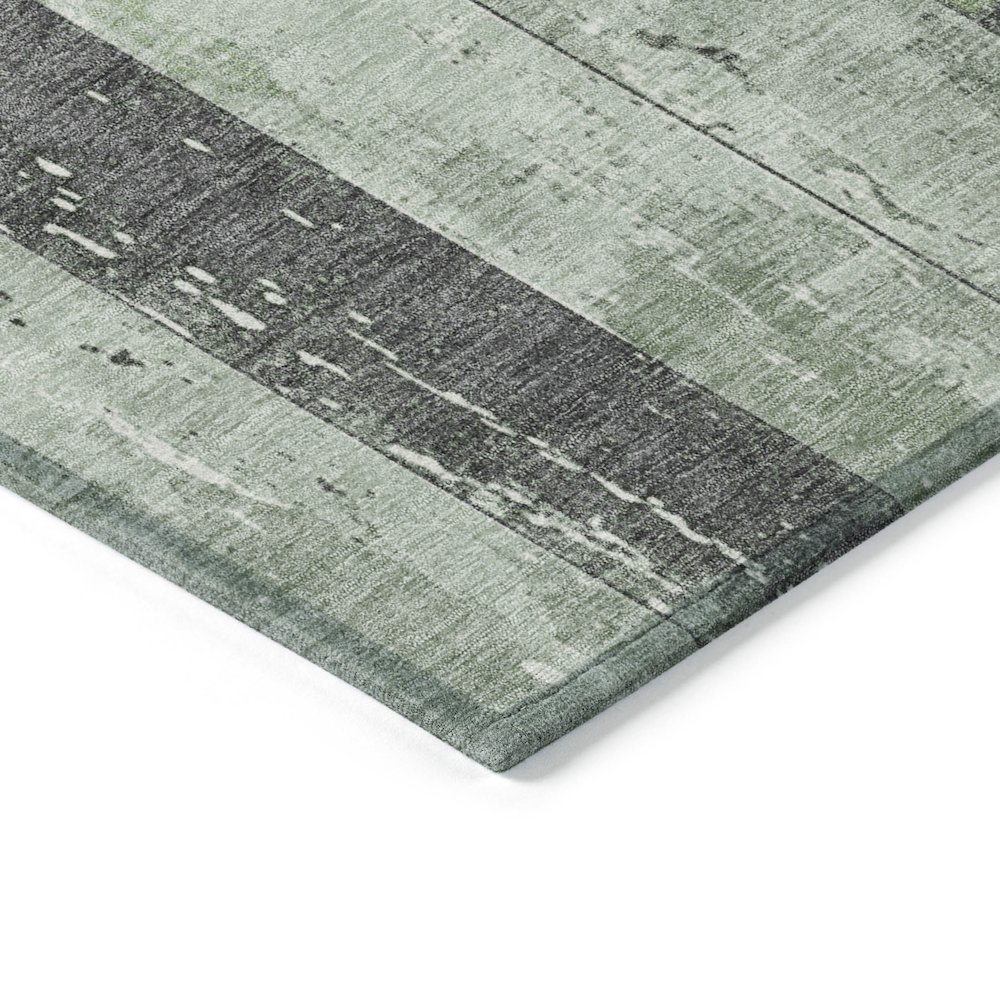 Machine Washable Indoor/Outdoor Chantille Aloe 2'3" x 7'6" Runner Rug. Picture 3