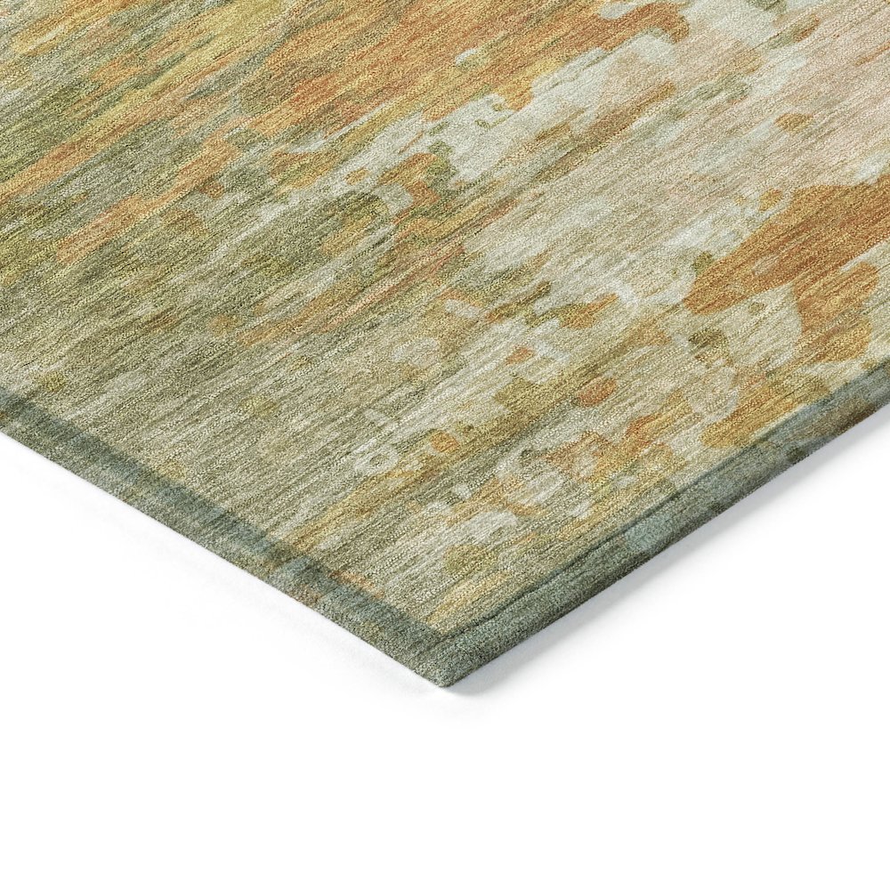 Machine Washable Indoor/Outdoor Chantille ACN2034 Aloe 2'3" x 7'6" Runner Rug. Picture 3