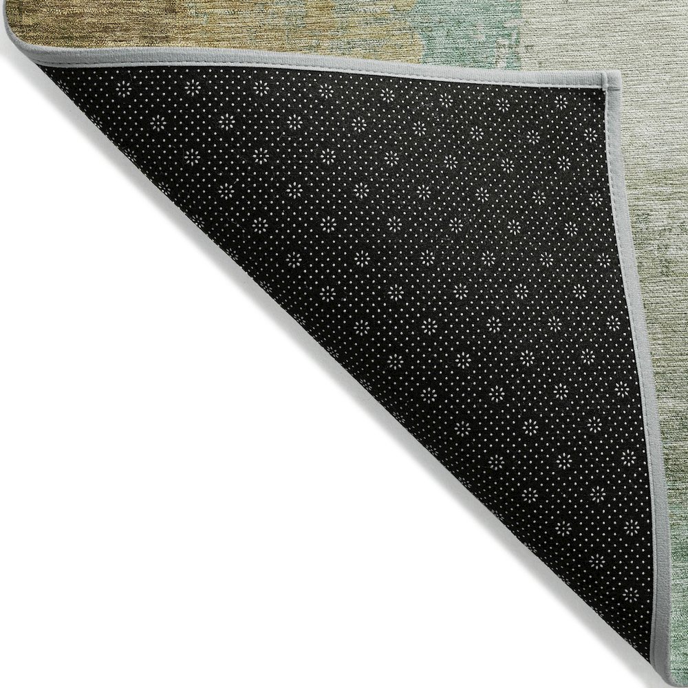 Machine Washable Indoor/Outdoor Chantille ACN2041 Aloe 2'3" x 7'6" Runner Rug. Picture 2