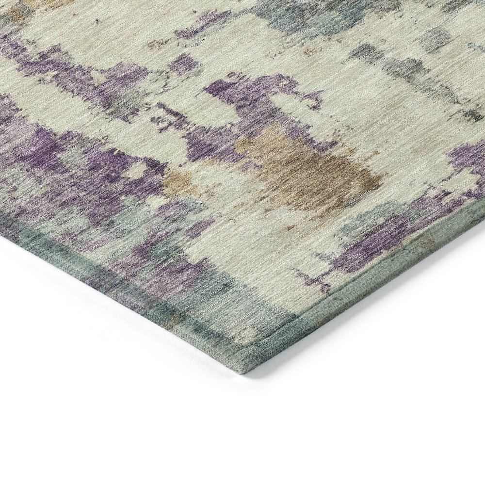 Machine Washable Indoor/Outdoor Chantille ACN2072 Linen 2'3" x 7'6" Runner Rug. Picture 3