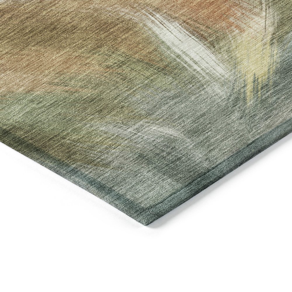 Machine Washable Indoor/Outdoor Chantille ACN2096 Beige 2'3" x 7'6" Runner Rug. Picture 3