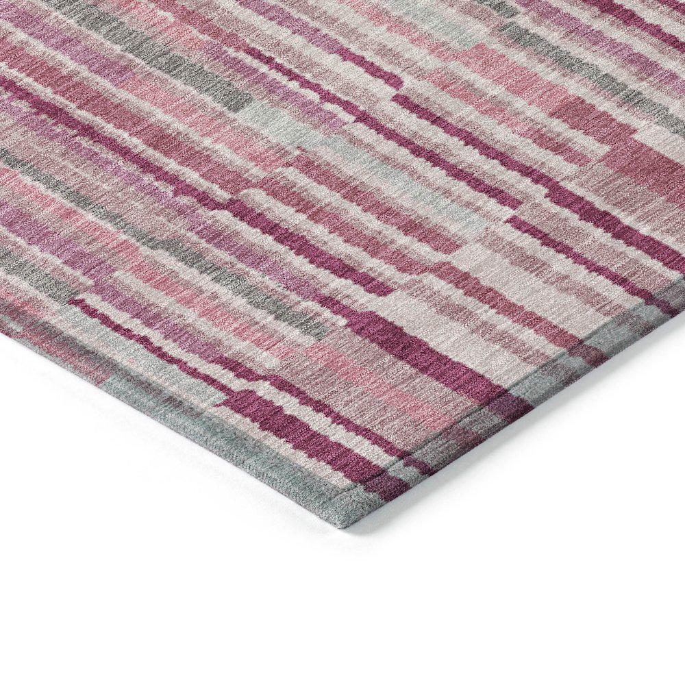 Machine Washable Indoor/Outdoor Chantille ACN2102 Blush 2'3" x 7'6" Runner Rug. Picture 3