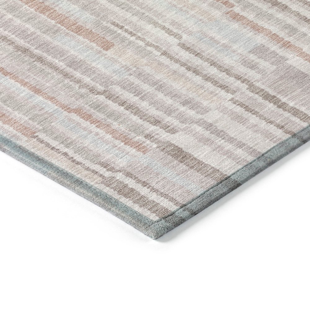 Machine Washable Indoor/Outdoor Chantille ACN2102 Coral 2'3" x 7'6" Runner Rug. Picture 3