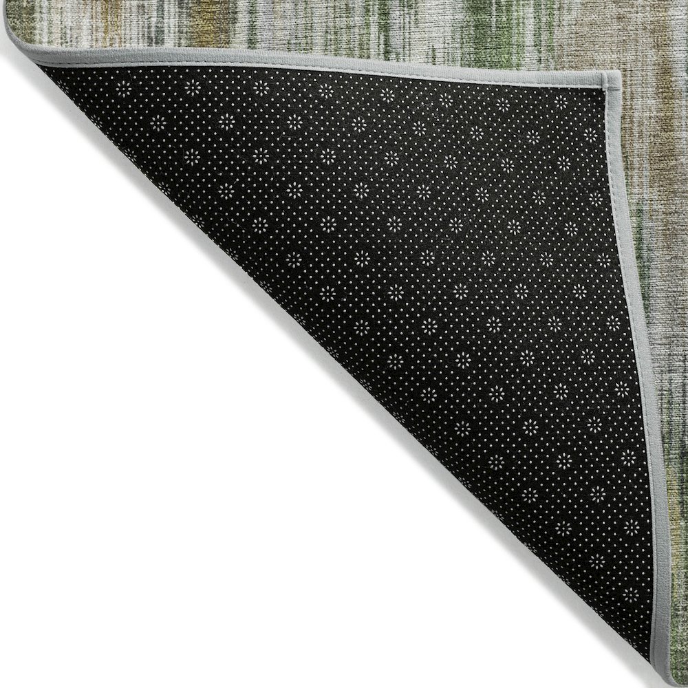 Machine Washable Indoor/Outdoor Chantille ACN2129 Brown 2'3" x 7'6" Runner Rug. Picture 2
