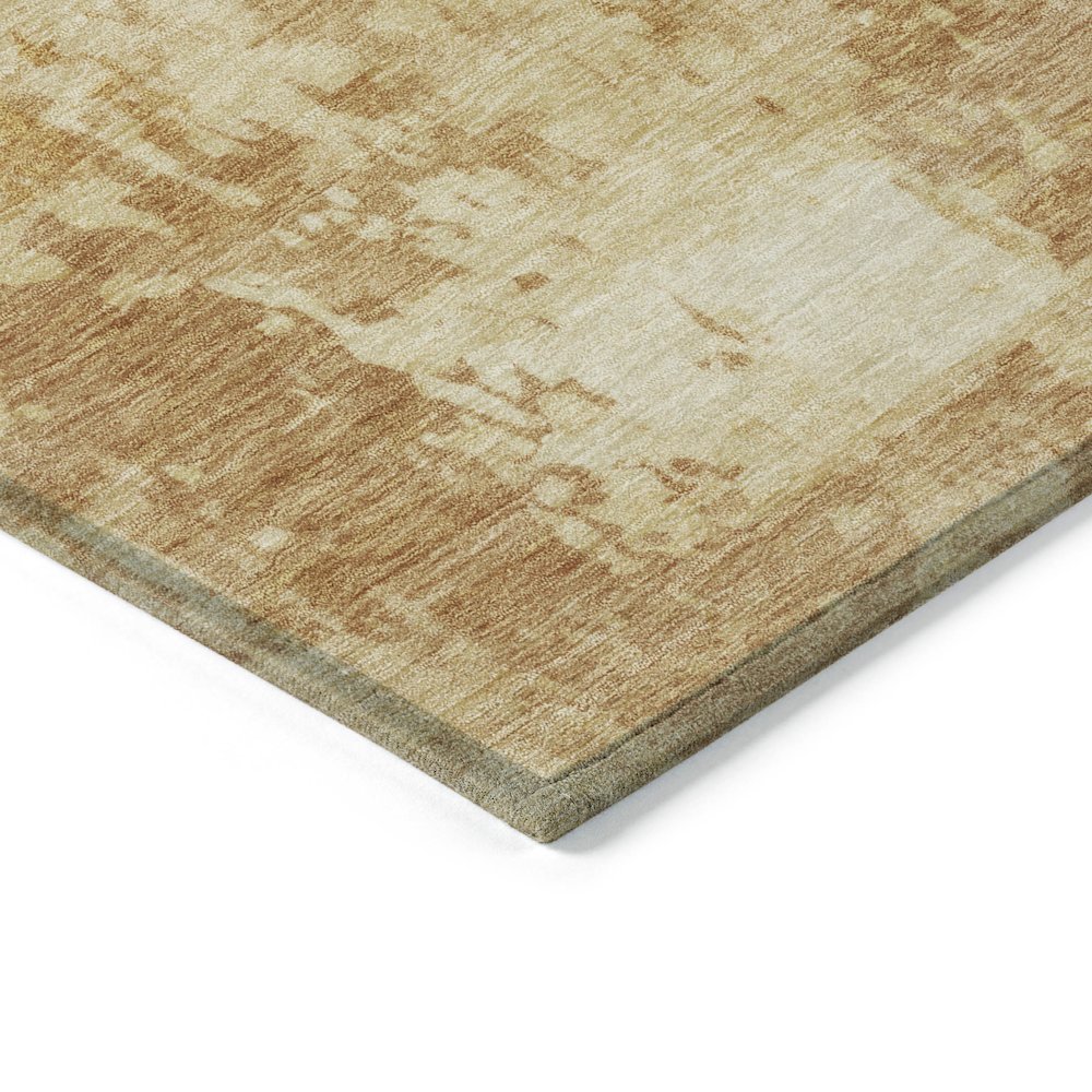 Machine Washable Indoor/Outdoor Chantille ACN2142 Copper 2'3" x 7'6" Runner Rug. Picture 3