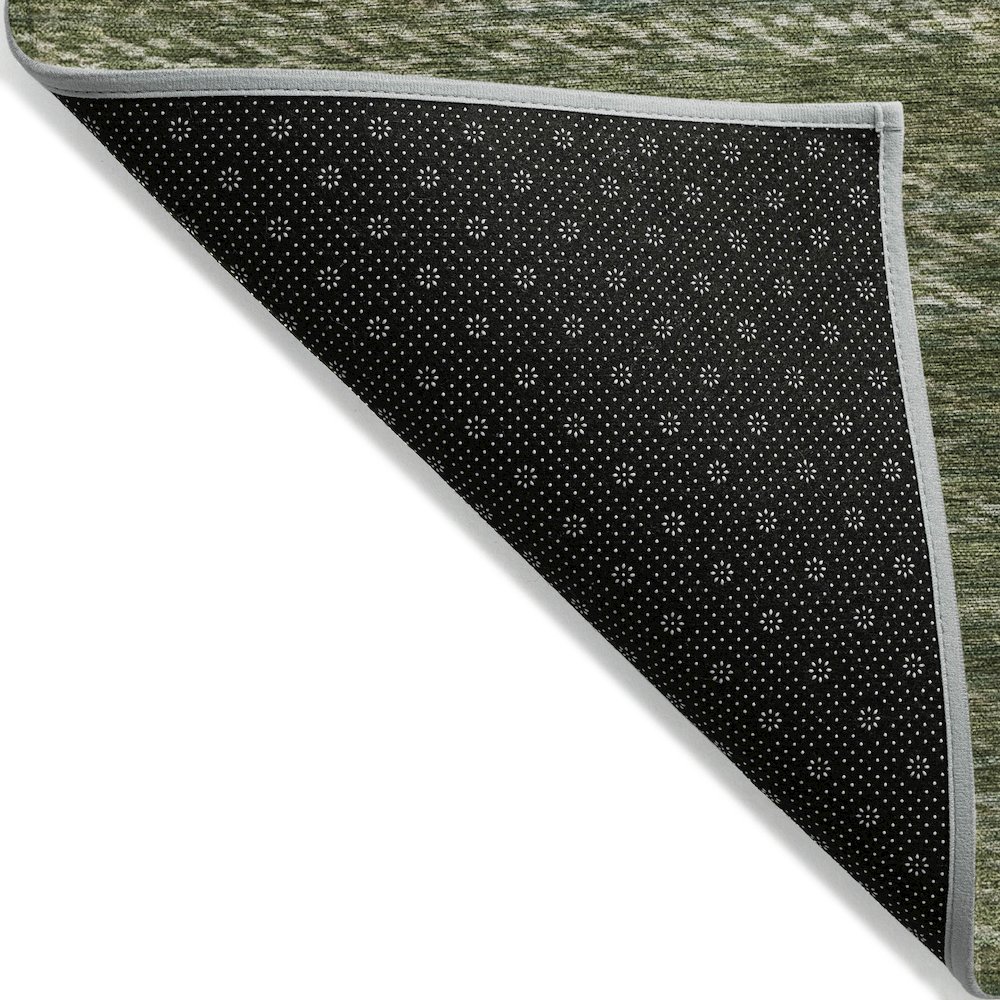 Machine Washable Indoor/Outdoor Chantille ACN2150 Fern 2'3" x 7'6" Runner Rug. Picture 2