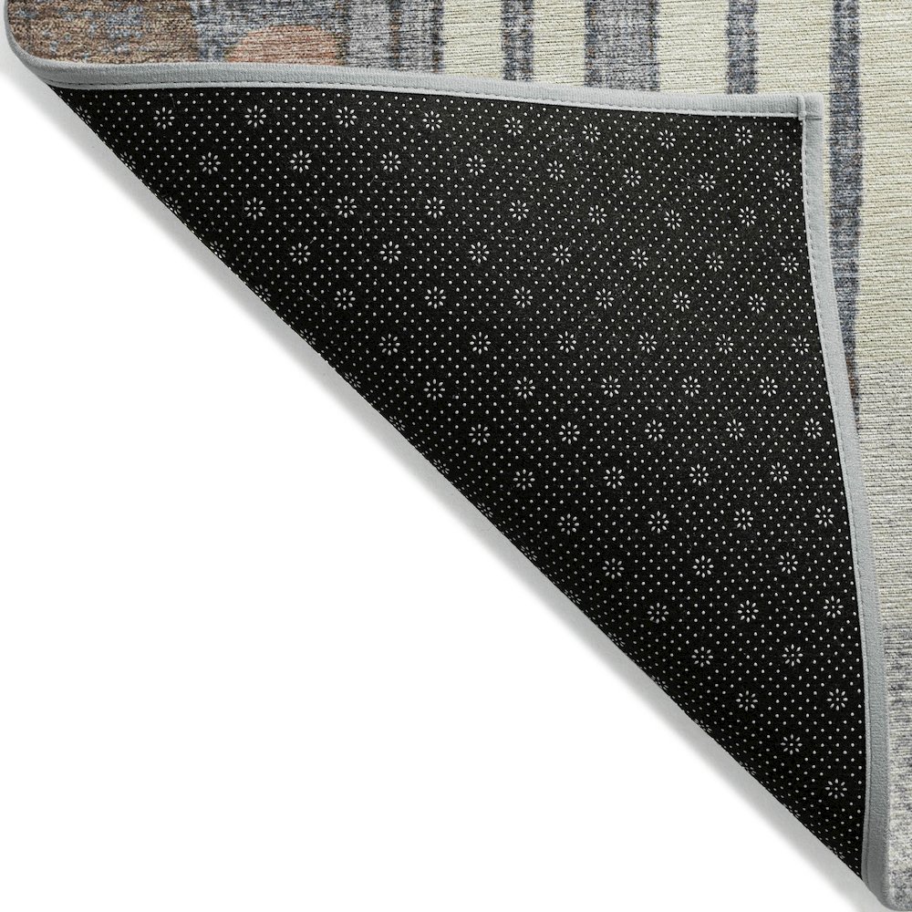 Machine Washable Indoor/Outdoor Chantille ACN2189 Brown 2'3" x 7'6" Runner Rug. Picture 2