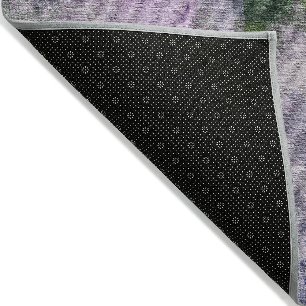 Machine Washable Indoor/Outdoor Chantille ACN2204 Lavender 2'3"x7'6" Runner Rug. Picture 2