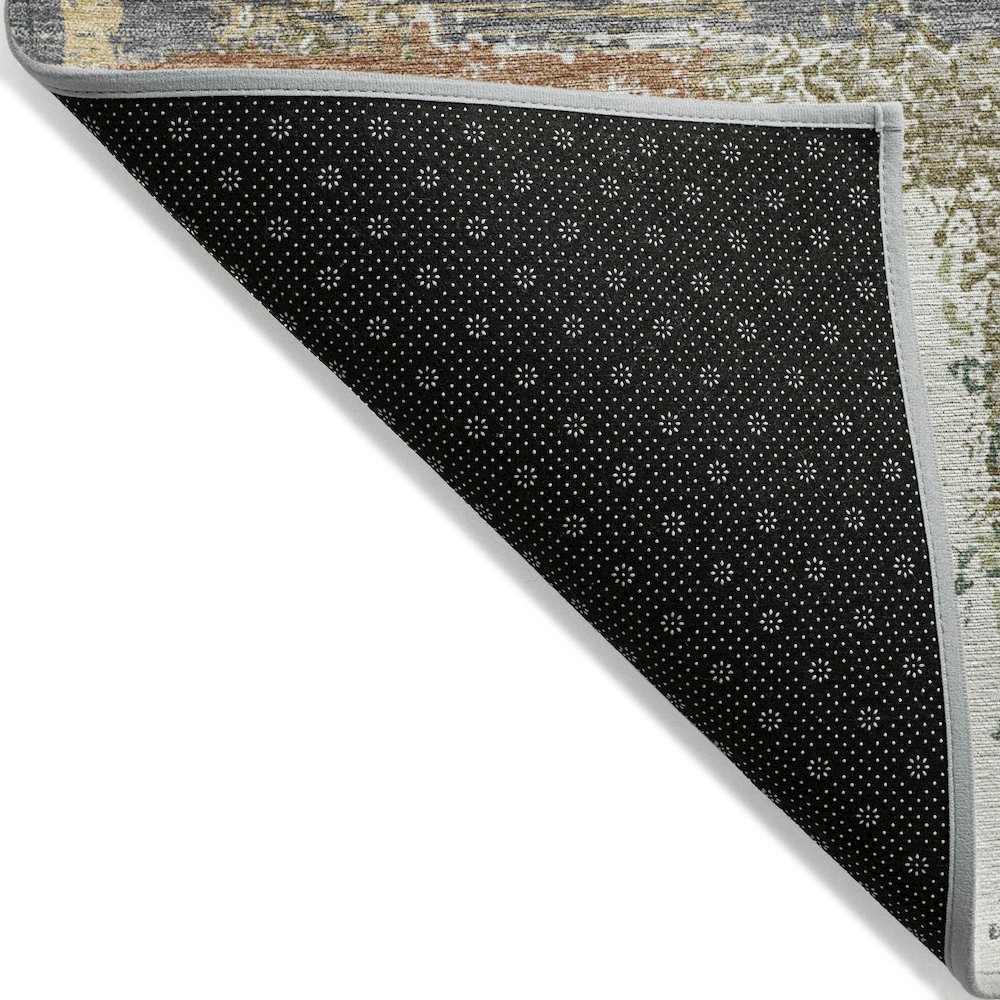 Machine Washable Indoor/Outdoor Chantille ACN2212 Ivory 2'3" x 7'6" Runner Rug. Picture 2