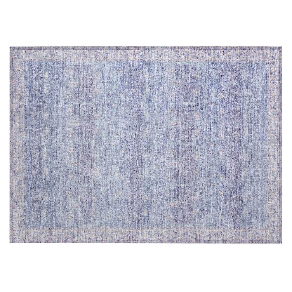 Machine Washable Indoor/Outdoor Chantille ACN2725 Purple 2'6" x 3'10" Rug. Picture 1