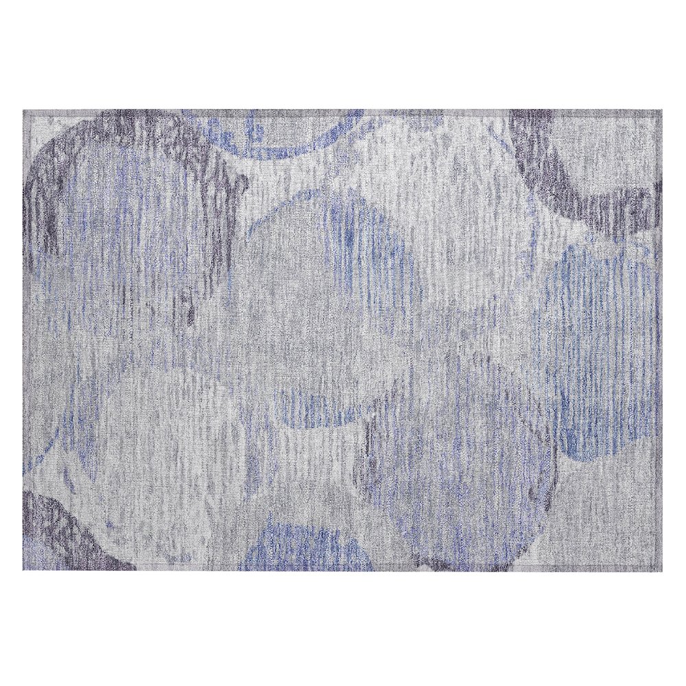 Machine Washable Indoor/Outdoor Chantille ACN2744 Purple 2'6" x 3'10" Rug. Picture 1