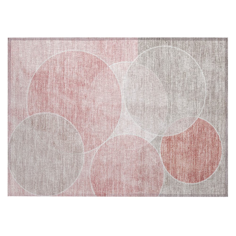 Machine Washable Indoor/Outdoor Chantille ACN2746 Pink 2'6" x 3'10" Rug. Picture 1