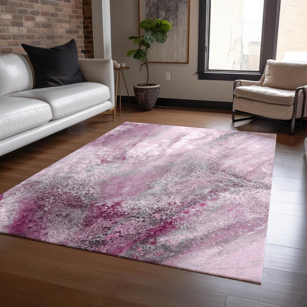 Chantille ACN505 Pink 3' x 5' Rug. Picture 6