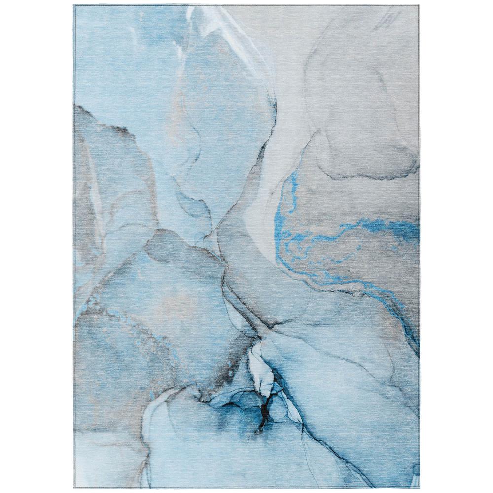 Chantille ACN506 Blue 3' x 5' Rug. Picture 1