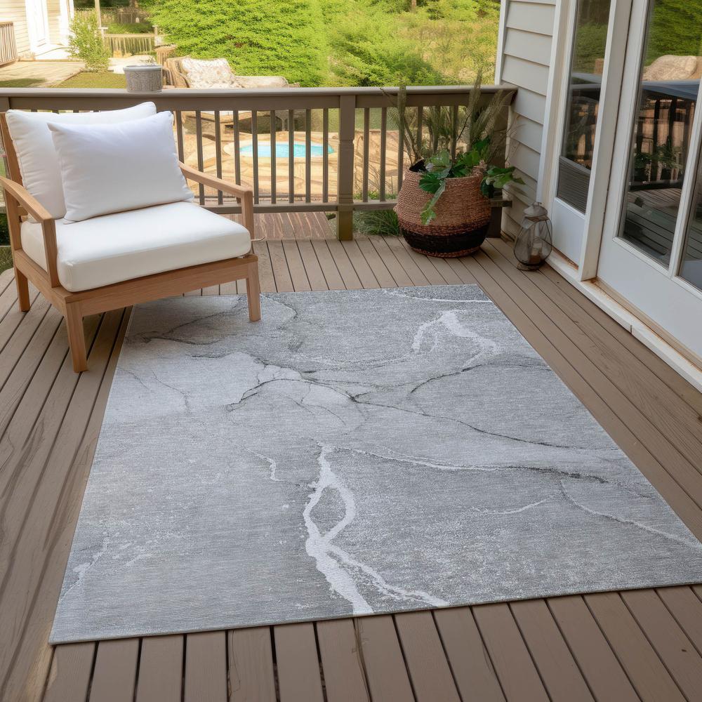 Chantille ACN510 Gray 3' x 5' Rug. Picture 10